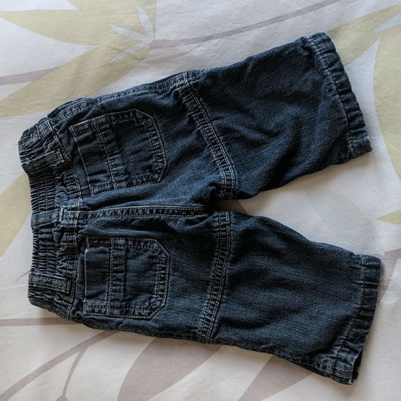 *4/$20* Old Navy cotton lined jeans 0-3 mo - Picture 6 of 6